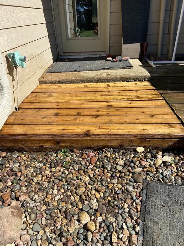 Landscaping project photo